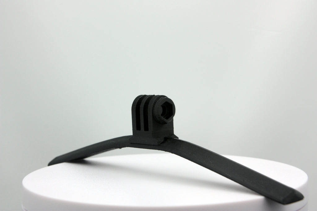 Soporte flexible cámara acción GoPro Insta360 para casco y moto | Impresión 3D